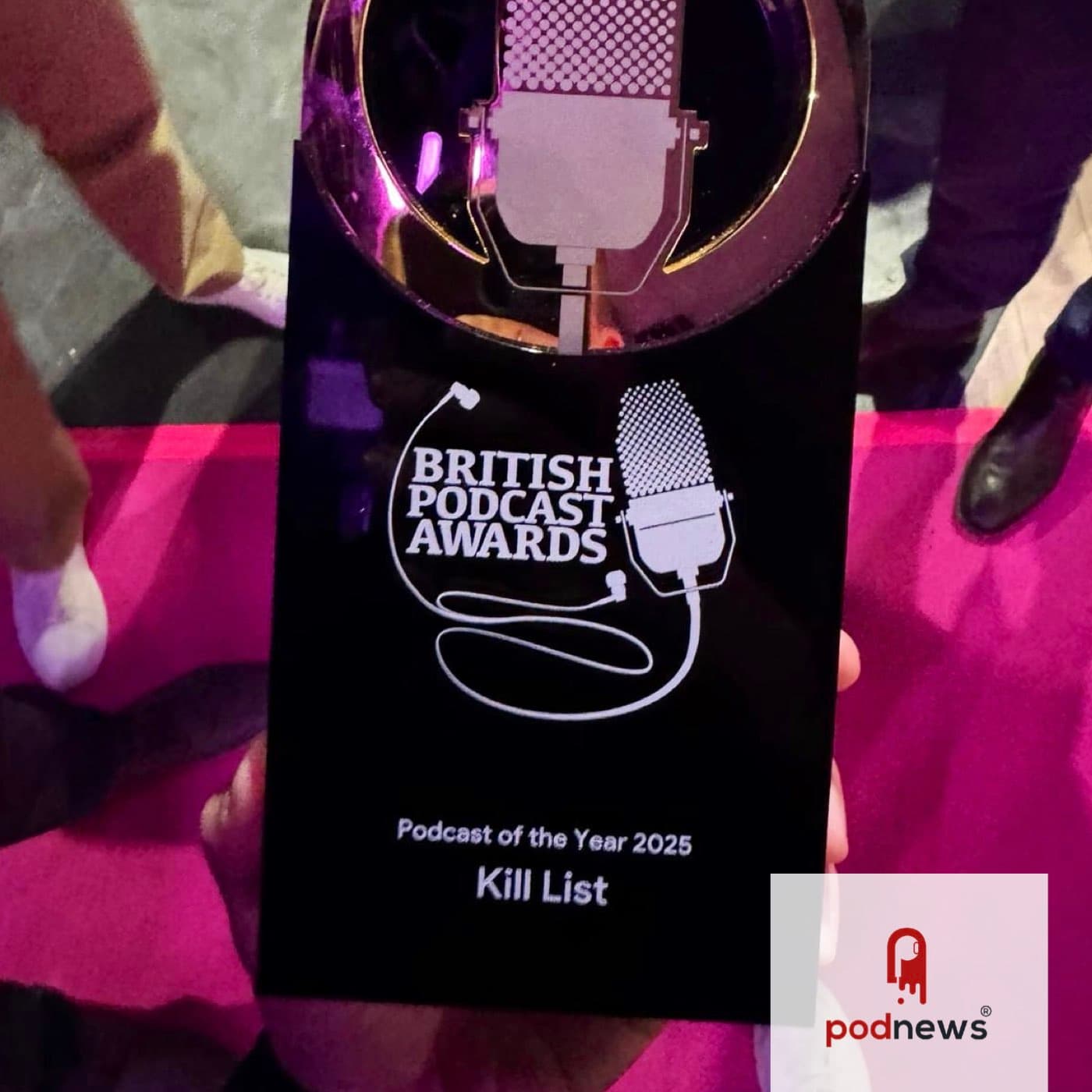 British Podcast Awards winners and Golden Globes eligibility